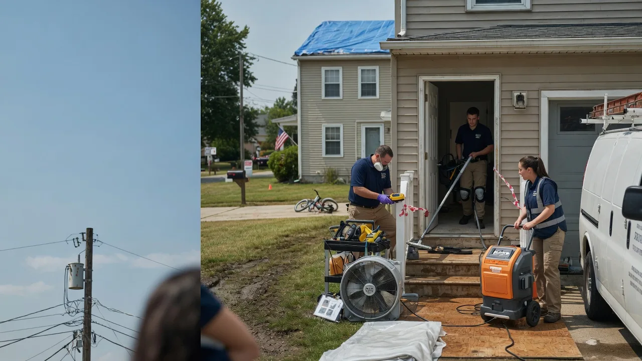 Water Damage Repair in Castleton, VA near me